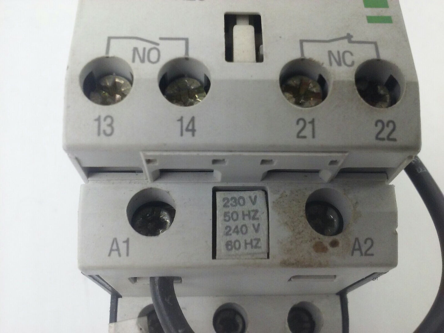 KLOCKNER MOELLER PKZM0-6,3 MOTOR STARTER W/ SE00-11-PKZ0, NHI11-PKZ0, 240V COIL