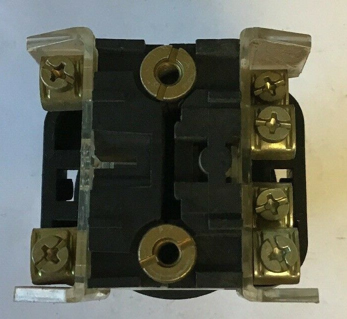 ALLEN-BRADLEY 800T-QT24  SER. T AMBER PUSHBUTTON SWITCH 24VAC/DC #757 LAMP