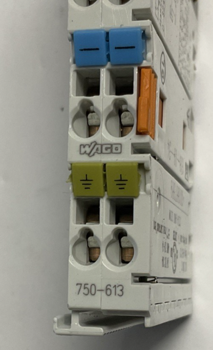 WAGO 750-613 POWER SUPPLY MODULE 24VDC