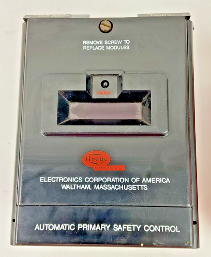 FIREYE EB-700 SAFETY CONTROLLER E1R1 FLAME AMP, EP160 PROGRAMMER, ED500 DISPLAY