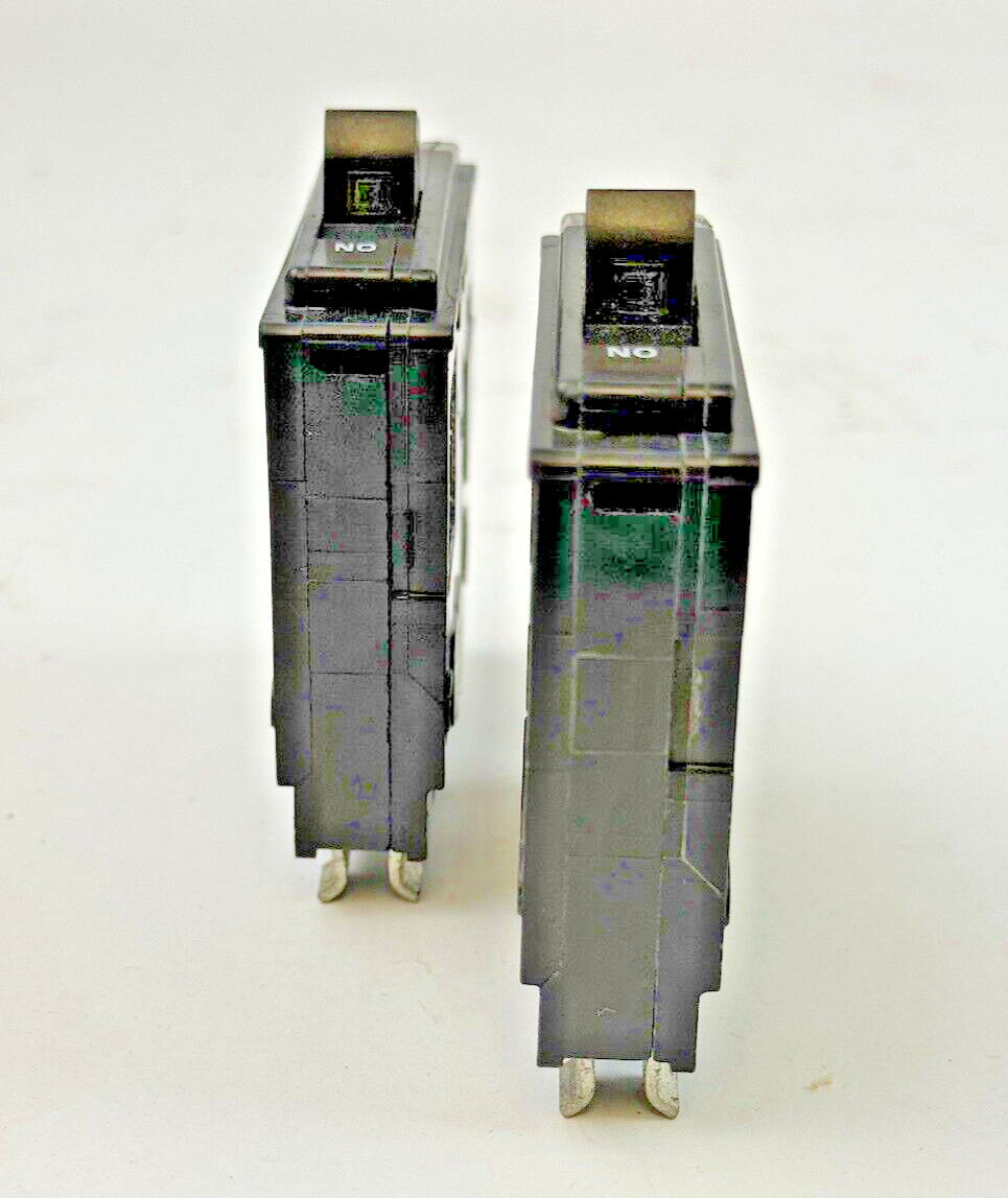 SQUARE D *LOT OF 2* - QO115 - STAB-LOK CIRCUIT BREAKERS - 1 POLE/240VAC/15A -NEW