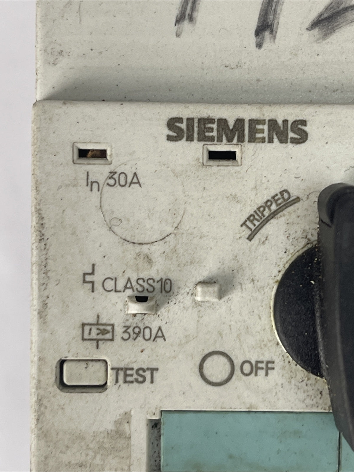 SIEMENS 3RV1742-5ED10 CIRCUIT BREAKER 30A 3P 600V 600Y/347V 20kA 480Y/277V 35kA