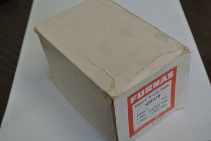 FURNAS 10BA1B MANUAL X-LINE STARTER - 1-POLE, 115/230VAC, 1HP MAX - NEW SURPLUS