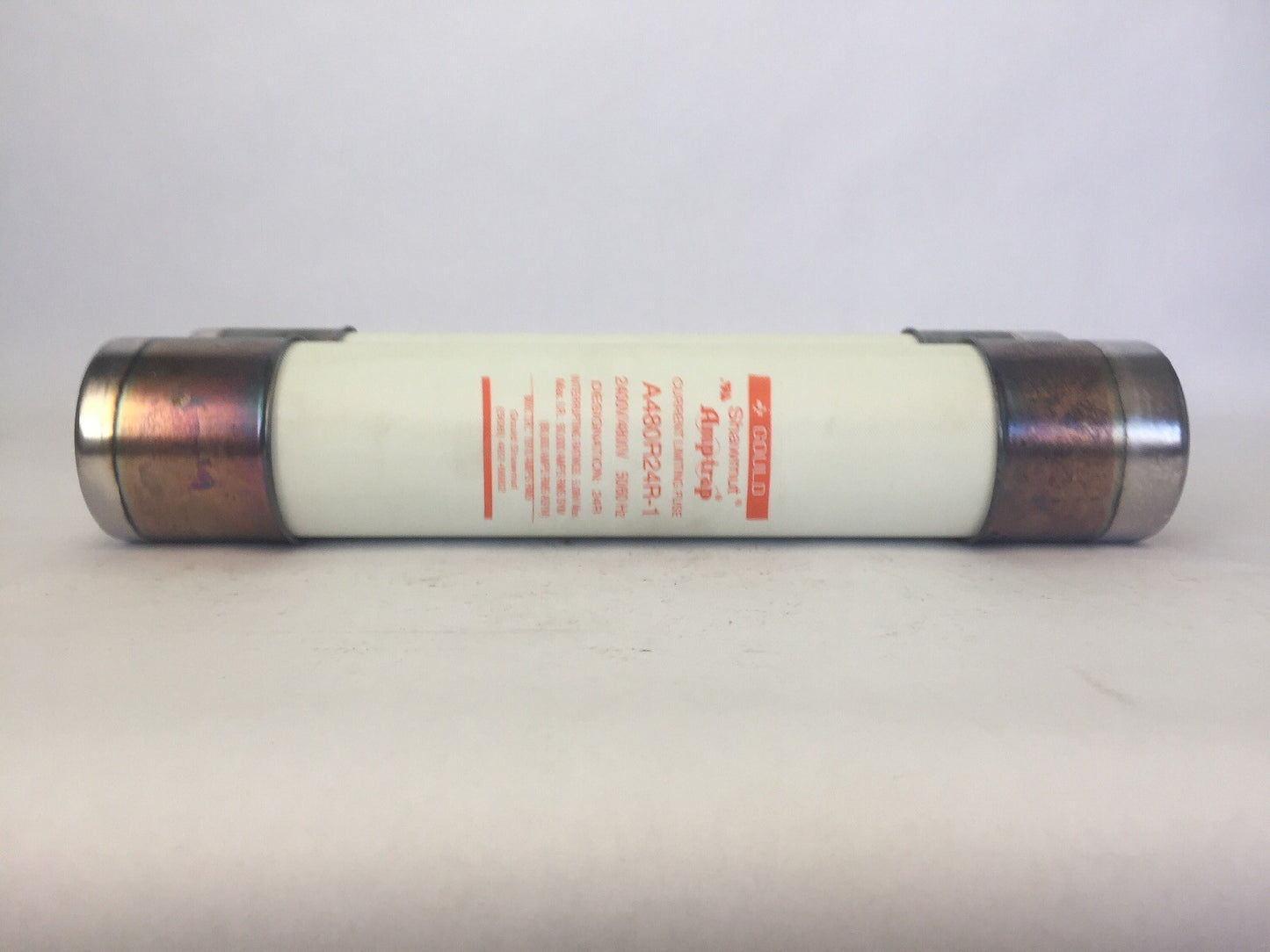 GOULD SHAWMUT A480R24R-1 CURRENT LIMITING FUSE 2400/4800V DESIGNATION: 24R