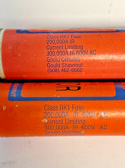 GOULD SHAWMUT A6D70R 70A TIME DELAY 600VAC AMP-TRAP 2000 ***LOTOF2***