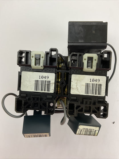 ALLEN BRADLEY 104-A0N9D3 REVESRSING STARTER SER B 600VAC 7-1/2HP  COIL 120V 60HZ