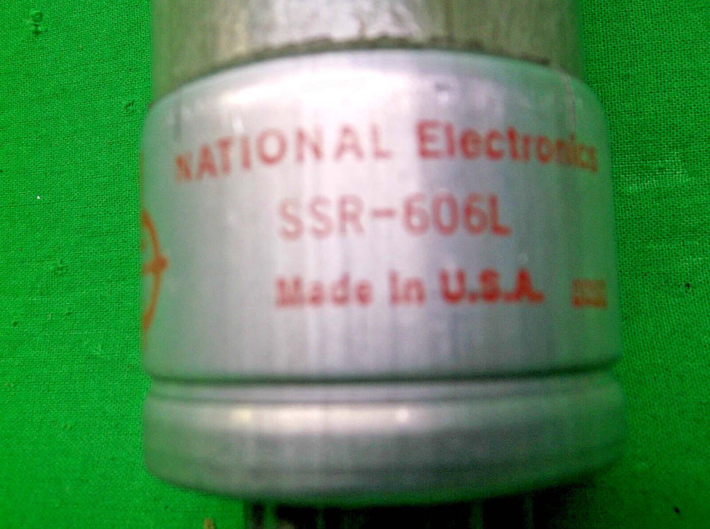 RECTIFIER AND DIODE TUBE NATIONAL ELECTRONICS SSR-606L