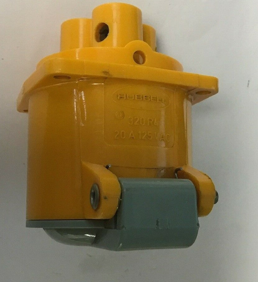HUBBELL 320R4 PIN&SLEEVE RECEPTACLE 20A 125VAC