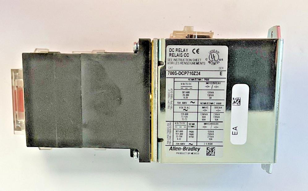 ALLEN BRADLEY 700S-DCP710Z24 RELAY SER.E 600VAC 20A