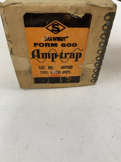 Shawmut Amp-trap A6Y500 Type 4 500A 600V Fuse