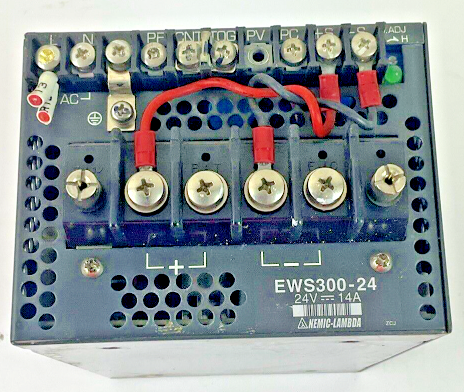 NEMIC-LAMBDA EWS300 POWER SUPPLY 410WATTS 50/60HZ 240VAC 8A