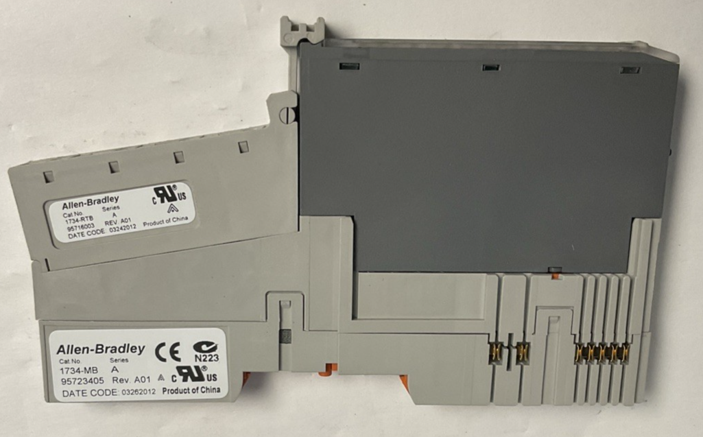 ALLEN BRADLEY 1492-232ASC SER.C INTERFACE MODULE 1734-RTB SER.A 1734-MB SER.A
