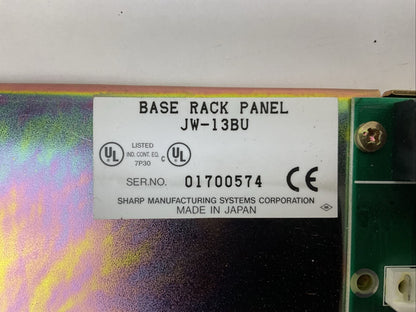 SHARP JW-13BU BASE RACK PANEL