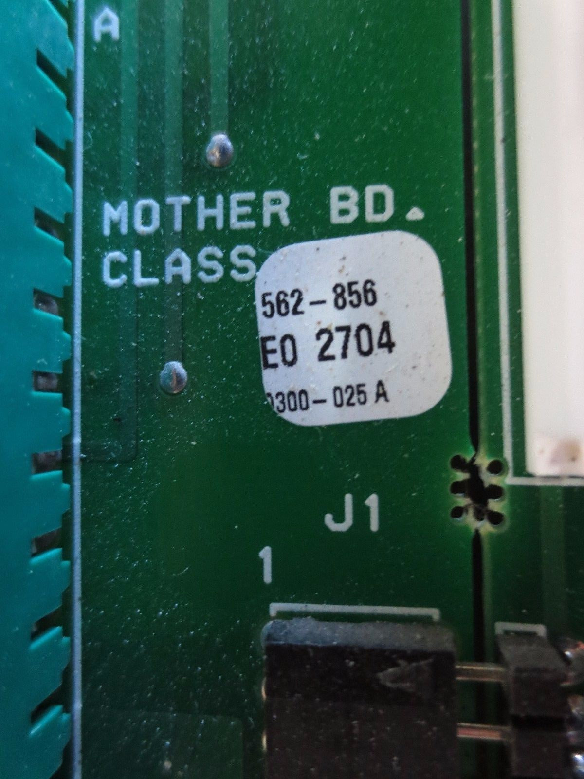SIMPLEX 562-856 + 562-727 MOTHER BOARD CLASS "B" - 2-BOARD ASSEMBLY