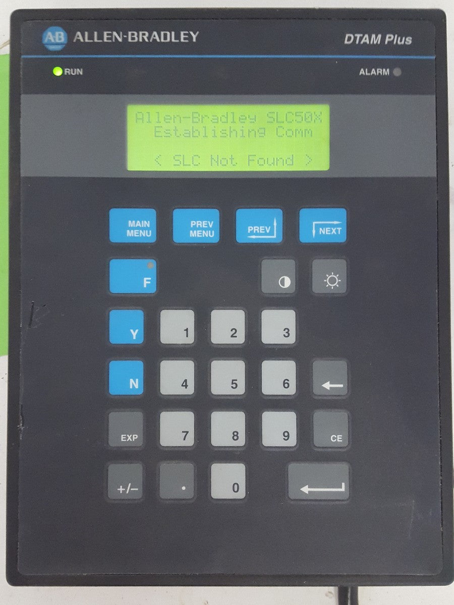 Allen Bradley DTAM Plus OI Keypad Terminal 2707-L8P2 Ser C Rev B