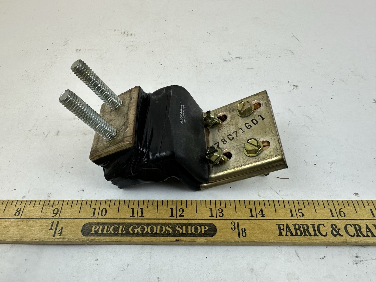 SNDCC 8778C77G01 SOLID COPPER 3-PHASE BREAKER MOUNTING BUS BAR STRAP SET