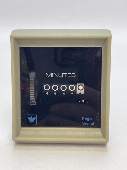 EAGLE SIGNAL HK500B6 TIME MINUTE TOTALIZER 240V 60HZ