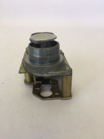GE CR2940UM600E HEAVY DUTY OILTIGHT PUSHBUTTON OPER ONLY LESS COLOR RINGS MAINT