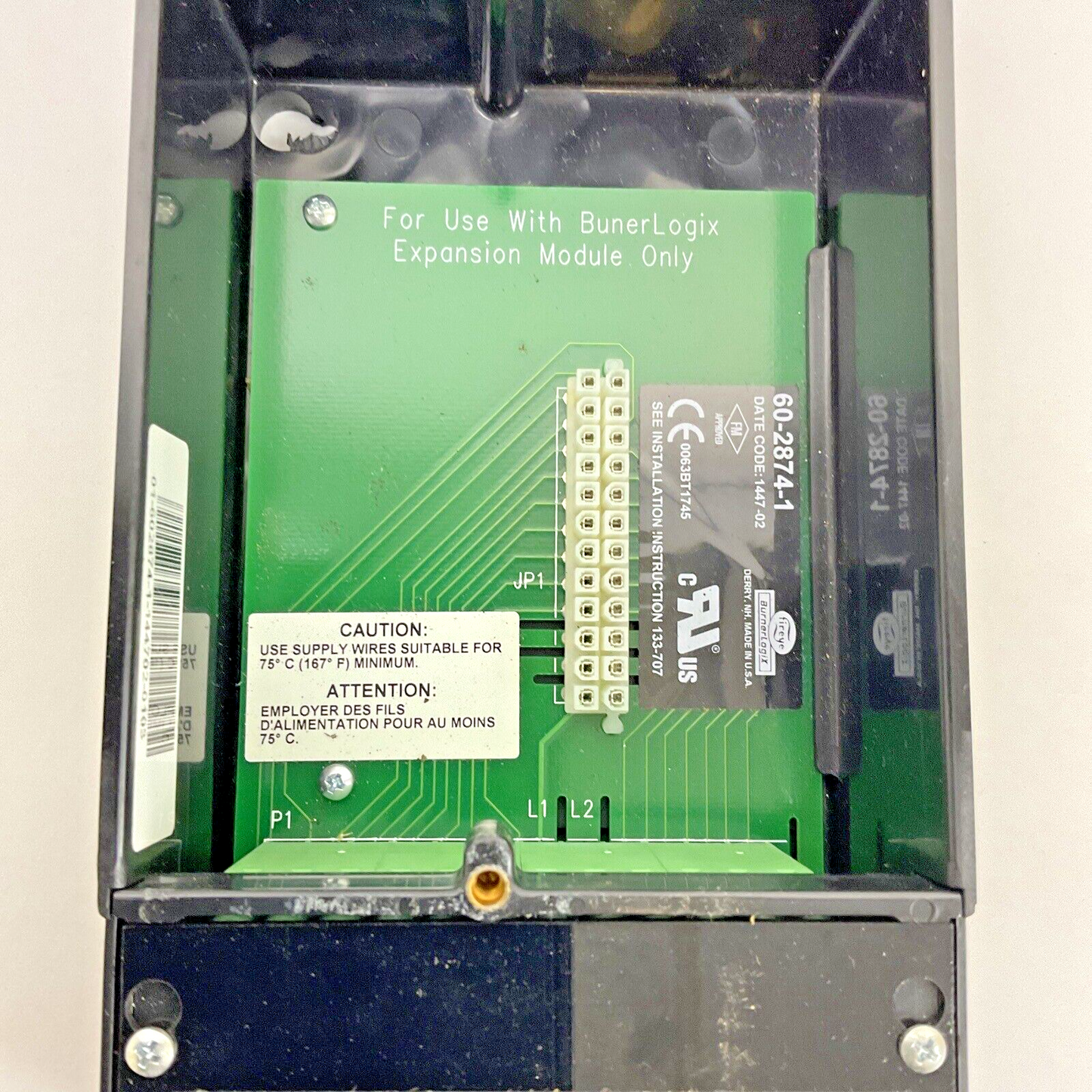 FIREYE 60-2874-1 WIRING BASE TERMINAL BLOCK EXPANSION MODULE