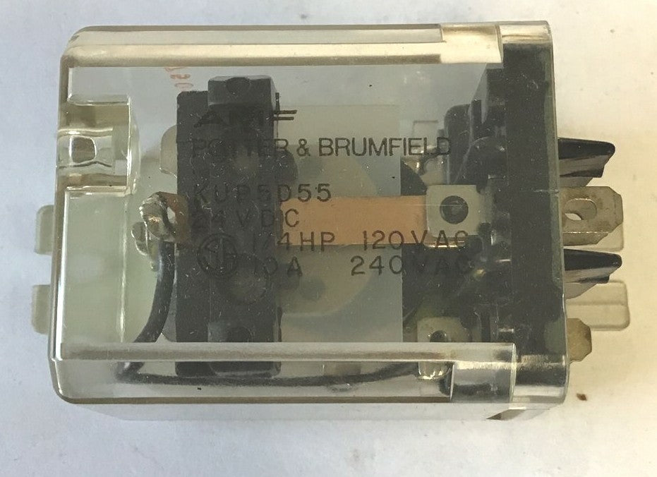 POTTER & BRUMFIELD KUP5D55 RELAY 759-A SPDT 10A 24VDC***LOTOF2***
