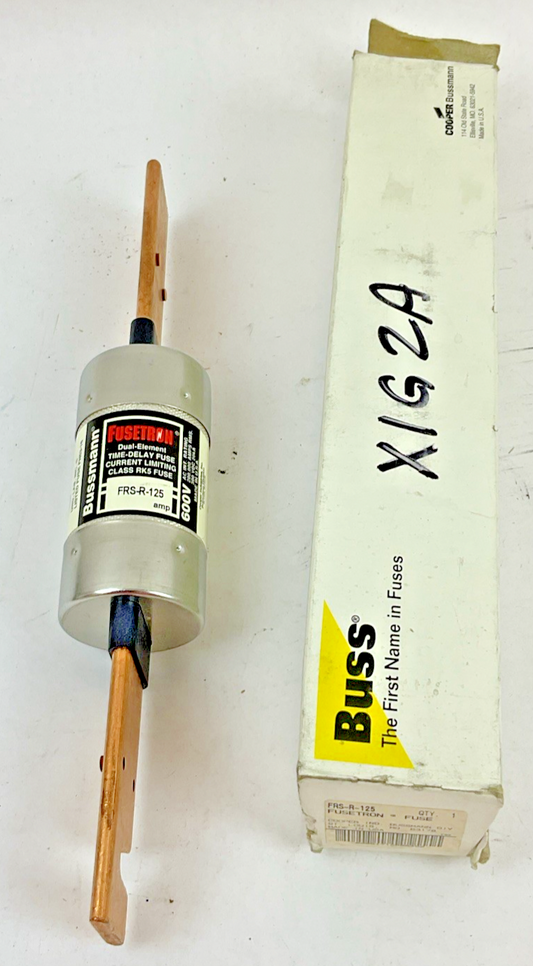 BUSS FRS-R-125 TIME DELAY FUSE 600V 300VDC 20KA RK5