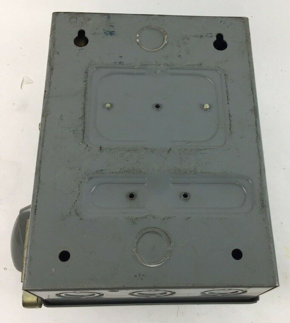 SQUARE D HU 361 EI SAFETY SWITCH 30A 600VAC 250VDC SER.A2