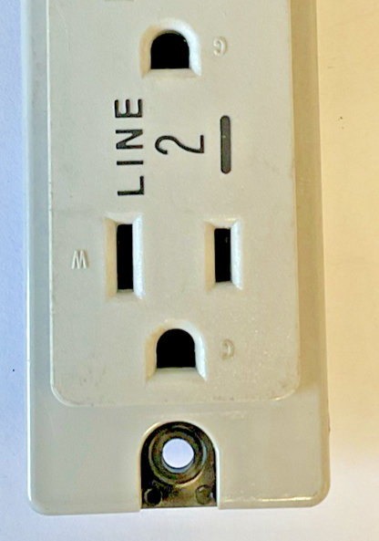 STEELCASE 98683 PLUG PANEL RECEPTACLE 120V 15A 66U***LOTOF6***