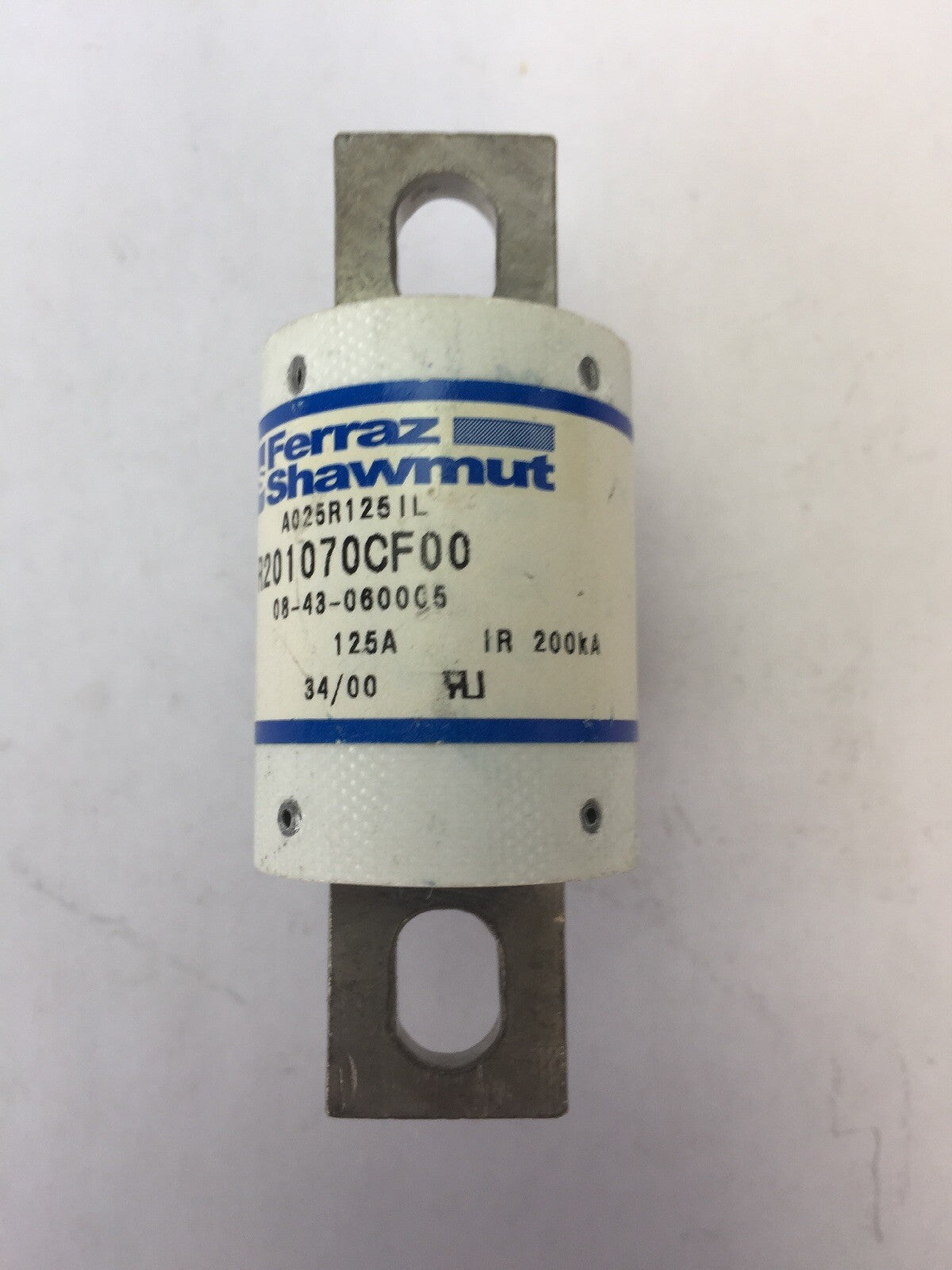 FERRAZ SHAWMUT A025R125IL FUSE 250V 125AMP
