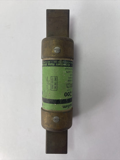 ECONOLIM NCL-200 CLASS K1 FUSE 200AMP 250VAC
