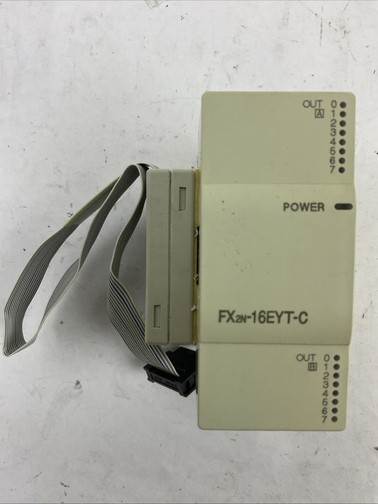 MITSUBISHI FX2n-16EYT-C FX2n-CNV-BC PROGRAMMABLE CONTROLLER
