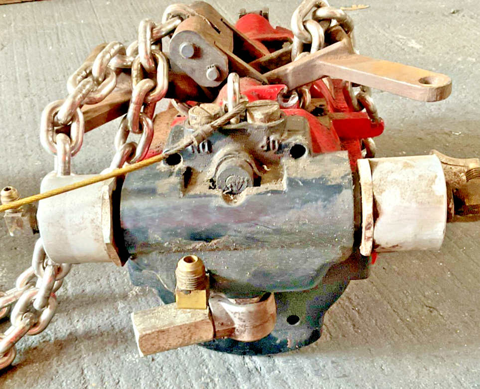 INGERSOLL RAND 7799AL-3HA14-R10U 15FT CHAIN HOIST 3000LBS W/ TROLLEY TIR-A53