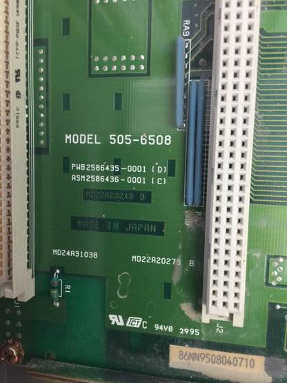 SIEMENS 505-6508 I/O MOUNTING RACK 8 SLOT