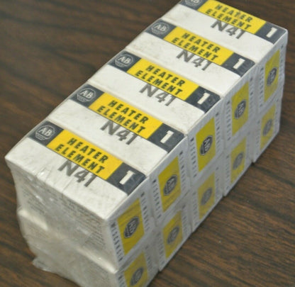 LOT of 10 / ALLEN-BRADLEY N41 THERMAL OVERLOAD HEATER ELEMENTS / NEW SURPLUS