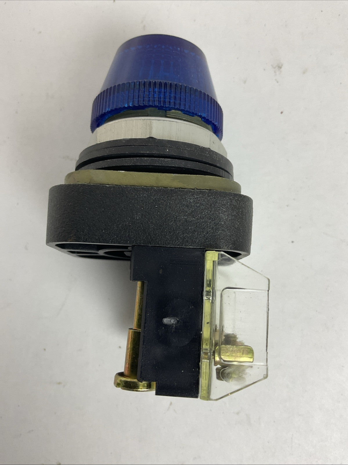 ALLEN BRADLEY 800T-Q24B SER T 24V PILOT LIGHT TYPE 4, 13 BLUE LENS