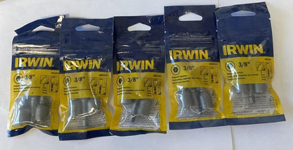 IRWIN 3051015 MAGNETIC NUTSETTER 3/8" BAG OF 3 ****LOTOF5****