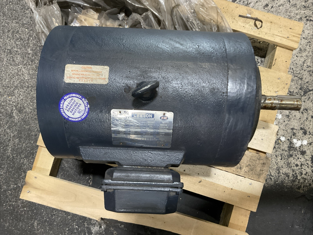 LEESON G151381.60 20HP 3535 RPM 208-230/460V 60HZ 3 PHASE 1-1/4" SHAFT DIA