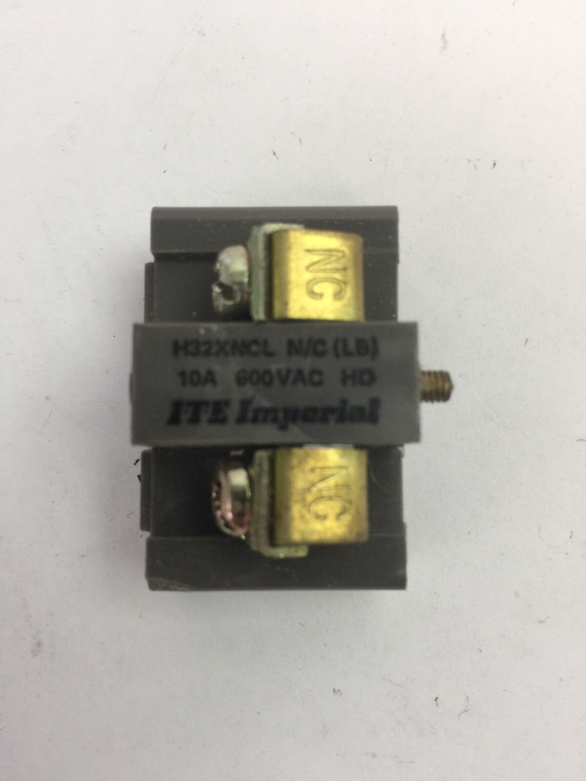 ITE H32XNCL CONTACT BLOCK 10A 600VAC