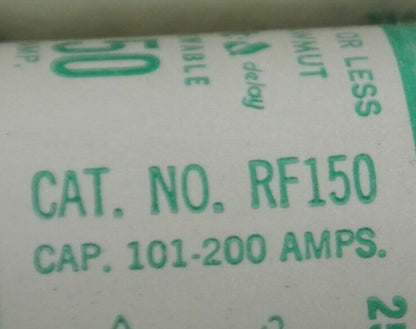 SHAWMUT RF150 RENEWABLE FUSE / 150A / 250V / NEW SURPLUS