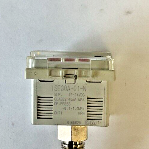SMC ISE30A-01-N PRESSURE SWITCH 24VDC 40MA CLASS2