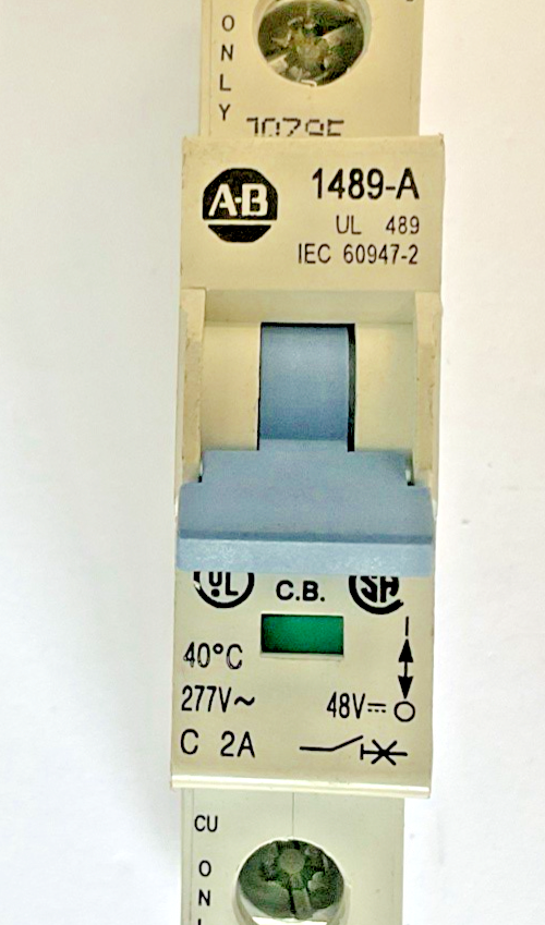 ALLEN BRADLEY 1489-A1C020 CIRCUIT BREAKER SER.A  ***LOTOF2***