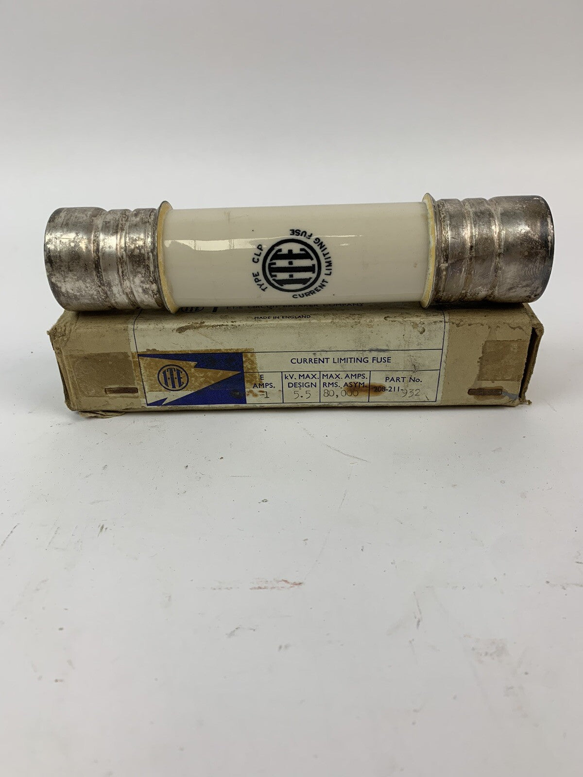 ITE Current Limiting 208-211-932 1E Amp 5.5kV Fuse