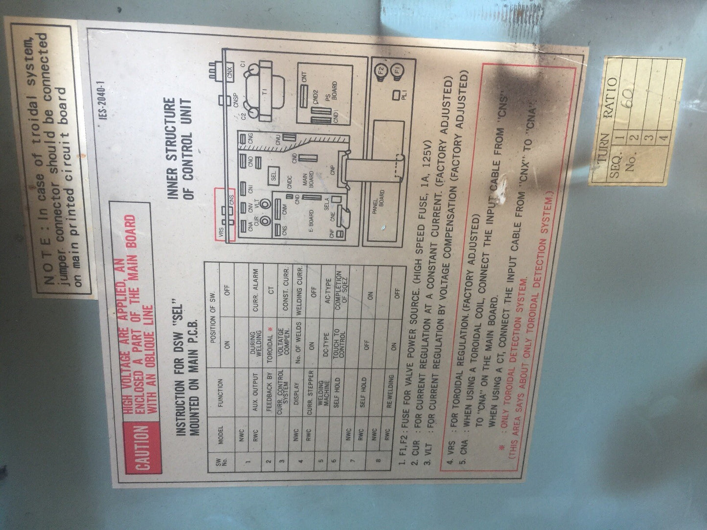 DENGENSHA NWC-22P WELD TIMER  DECOMSTAR22