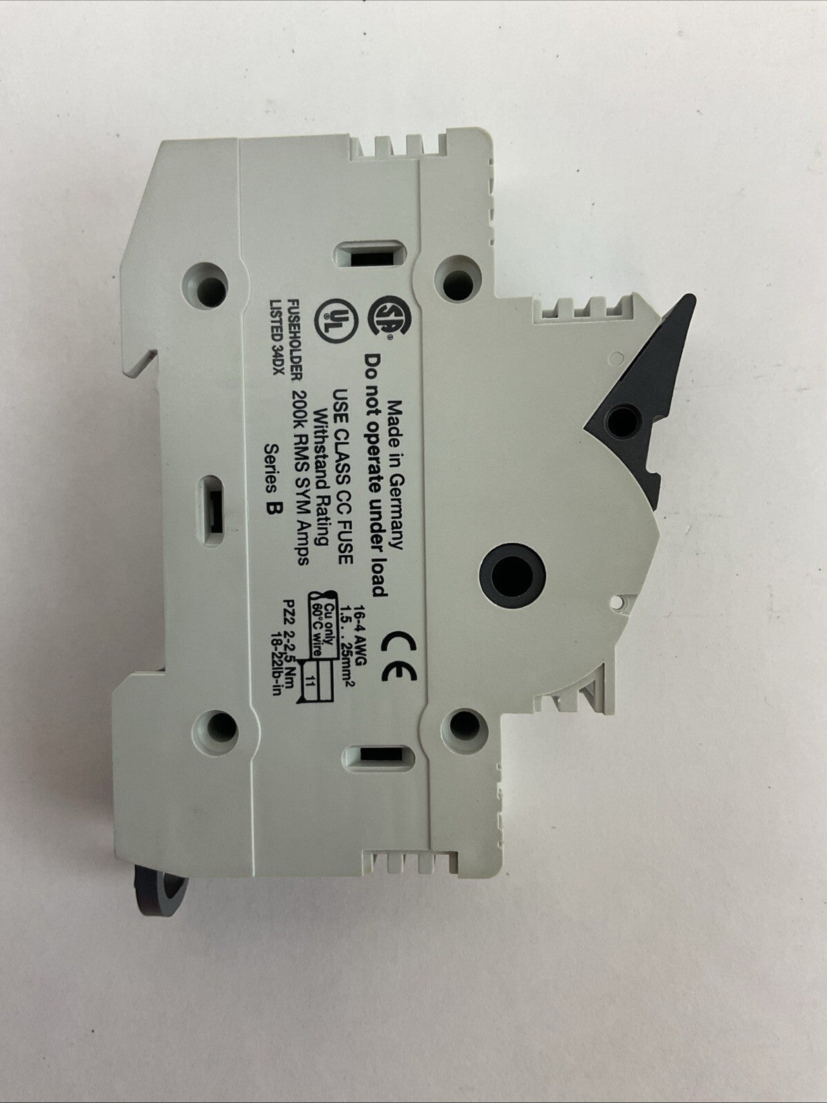 ALLEN BRADLEY 1492-FB1C30-L FUSE HOLDER 30A 600V CLASS CC ONLY (LOT OF 13)