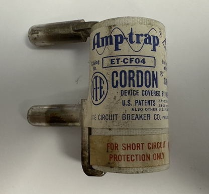 ITE CORDON A6FB AMP-TRAP CIRCUIT BREAKER FUSE CAT ET-CF04