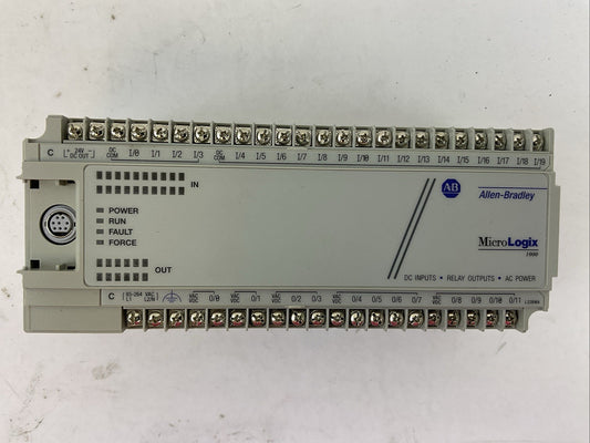ALLEN BRADLEY 1761-32BWA SER E FW 1.0 MICROLOGIX 1000 32 POINT CONTROLLER