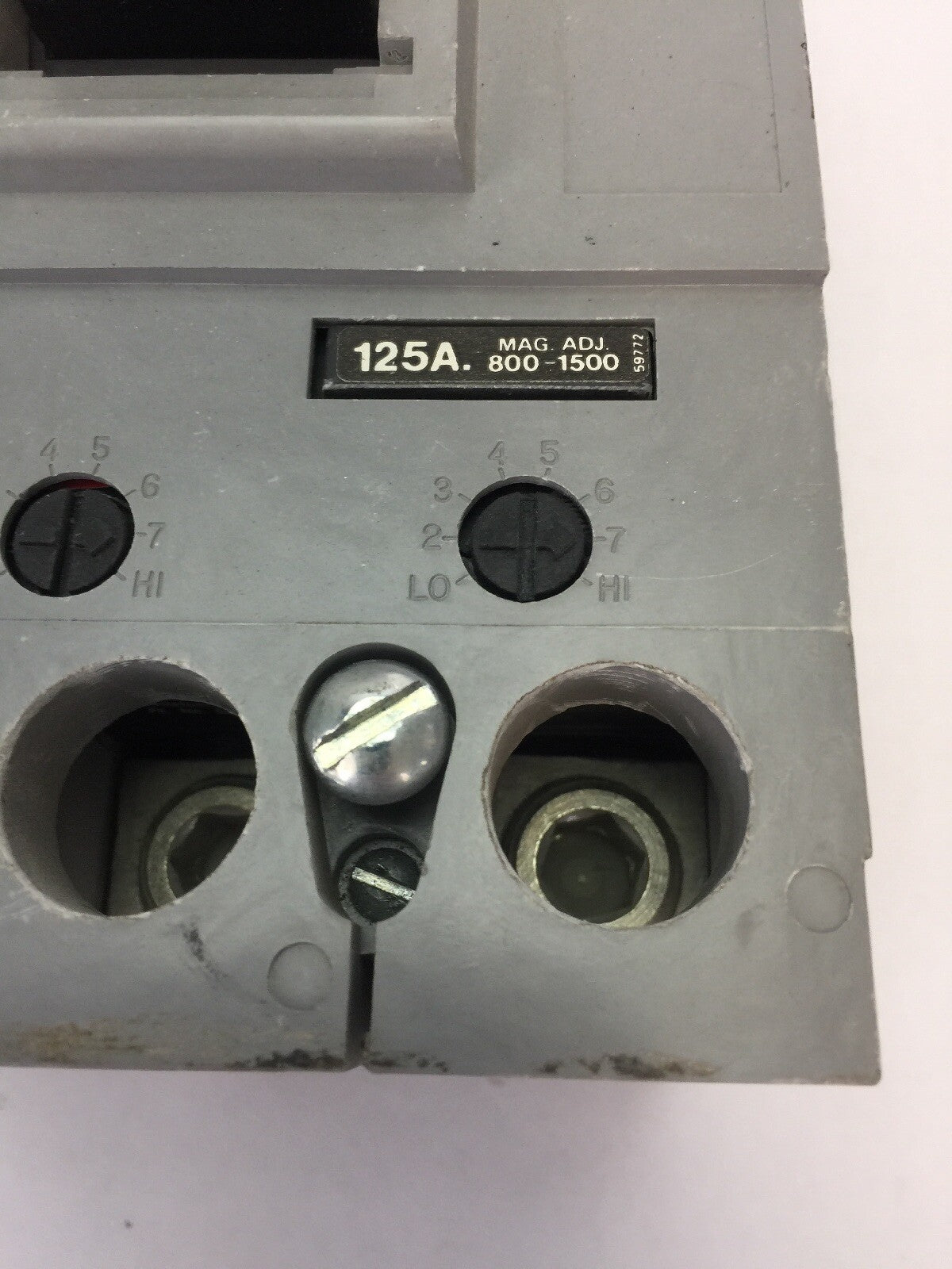 ITE HF63F250 CIRCUIT BREAKER 600 VAC 3 POLE 125 AMP TRIP MAG ADJ