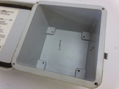 ROBROY / BELDING J606HLL - TYPE 4X6P INDUSTRIAL CONTROL ENCLOSURE PANEL  6" x 4"