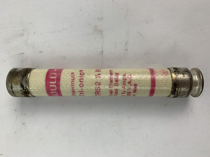 Gould Shawmut Tri-Onic TRS2 1/4R 2 1/4A 600VAC Fuse "Lot of 10"