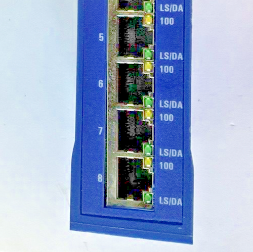 HIRSCHMANN SPIDER II 8TX RAIL SWITCH 24V 32VDC