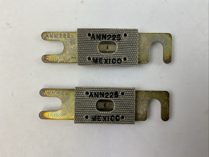 BUSS ANN225 FUSE 225A (LOT OF 2)